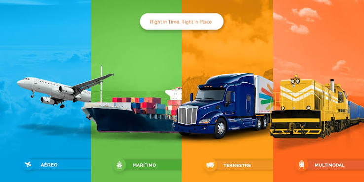 Avión, barco, tractocamión y tren: transporte aéreo, marítimo, terrestre y multimodal de Lozen
